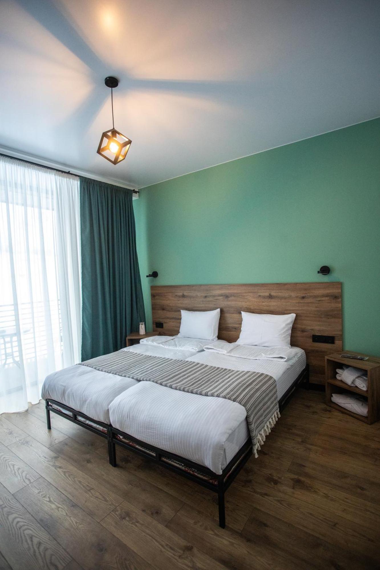Kazbegi Hotel Grand View Bagian luar foto