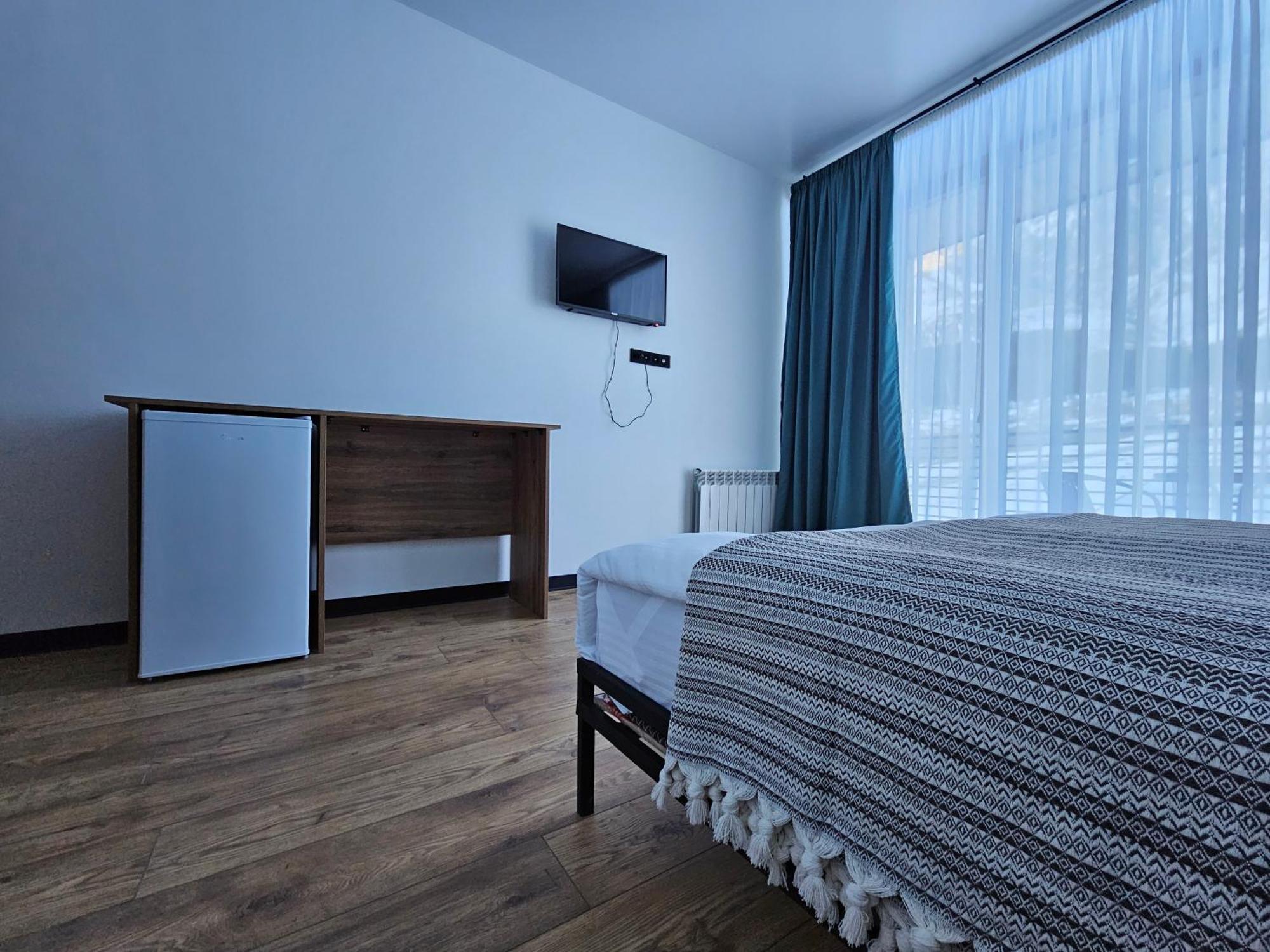 Kazbegi Hotel Grand View Bagian luar foto