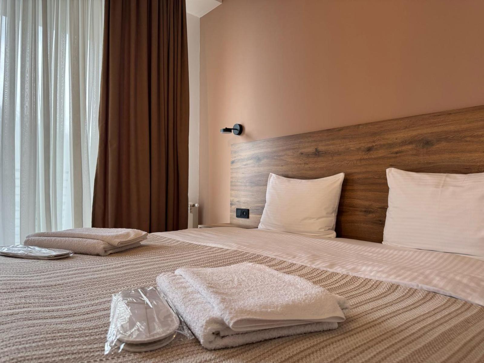 Kazbegi Hotel Grand View Bagian luar foto